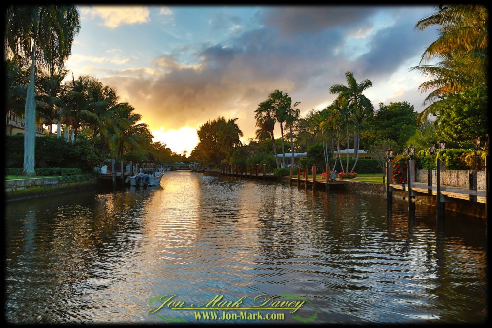 Sunset on the New River - Christmas Day 2013
