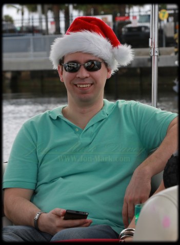 JP, our son, enjoyed the morning texting Christmas greetings to friends and family. I'm sure a few riparian photos were sent to those in the freezing north.